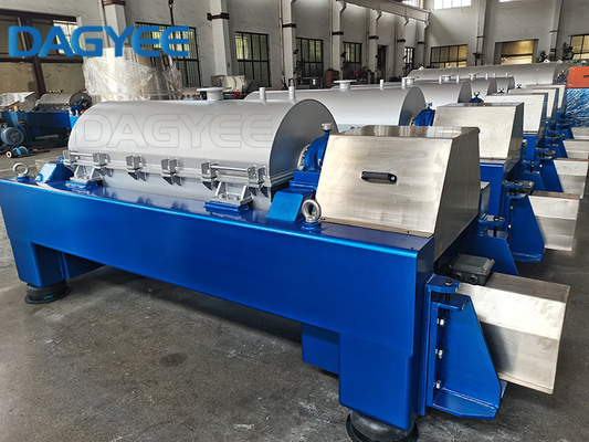 3 Phase Juice Horizontal Sludge Horizontal Decanter Centrifuge Machine