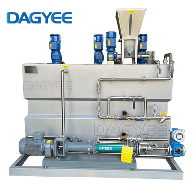 Mixing Automated Flocculation Preparation Polymer Polyelectrolyte Equipment