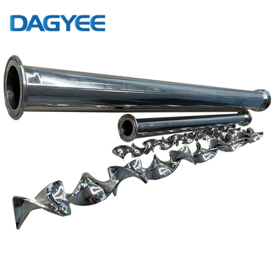 Blade Sanitary Tri-Clamp Ends Removable Elements Static Mixer