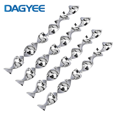 Blade Sanitary Tri-Clamp Ends Removable Elements Static Mixer