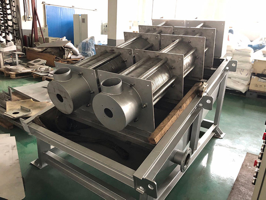 Multiple Disc Screw Press Sludge Dewatering Small Footprint Domestic Waste Water Treatment