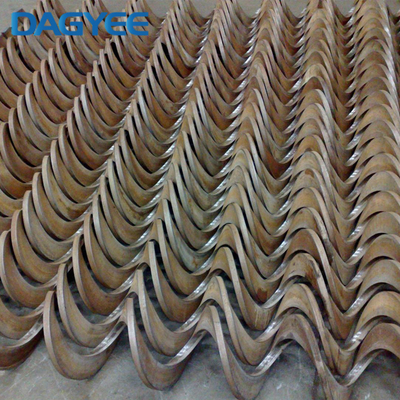 Continuous Flight Auger Shaftless Spiral Conveyor Screws For Winery Industry