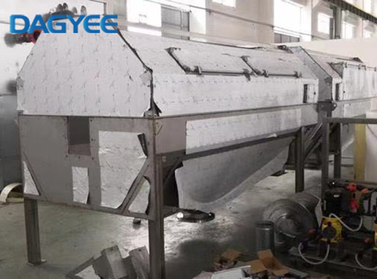 High Solid Liquid Separation 500m3/h Rotating Drum Screen
