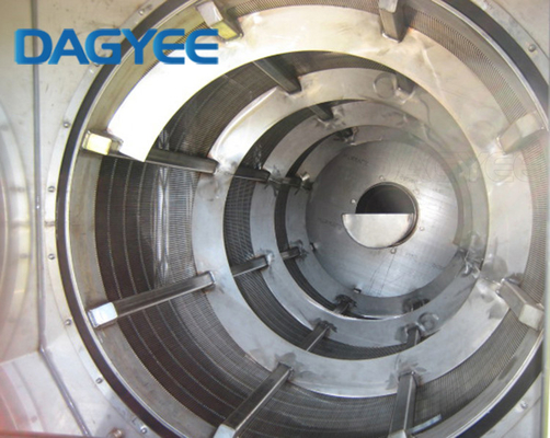 SUS304 500mm Internally Fed Rotary Drum Screen