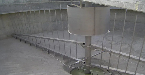 Heavy Sludge Loadings 11M Rotating Sludge Scraper System