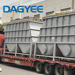 Lamella Gravity Settler With Tube PP PVC Plate Automatic Dewatering Tank