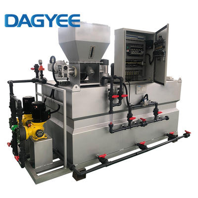 Flocculation Preparation Liquid Mixing Automated Polymer Polyelectrolyte Equipment