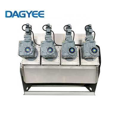 Multipal Screw Stack Disc Screw Press Dehydrator Volute Sludge Mechanical Dewatering Wastewater
