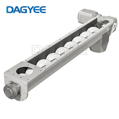Spiral Conveyor Shaftless Conveyor Screw U Type Auger Conveyor For Sludge