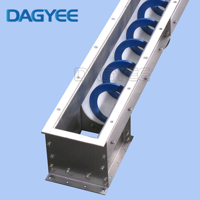 Spiral Conveyor Shaftless Conveyor Screw U Type Auger Conveyor For Sludge