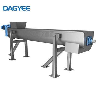 Spiral Conveyor Shaftless Conveyor Screw U Type Auger Conveyor For Sludge