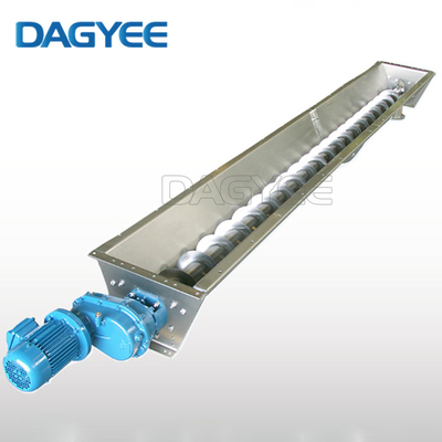 Animal Feeds Automatic OEM Inclined Mixing Live Bottom Shaftless Screw Conveyor