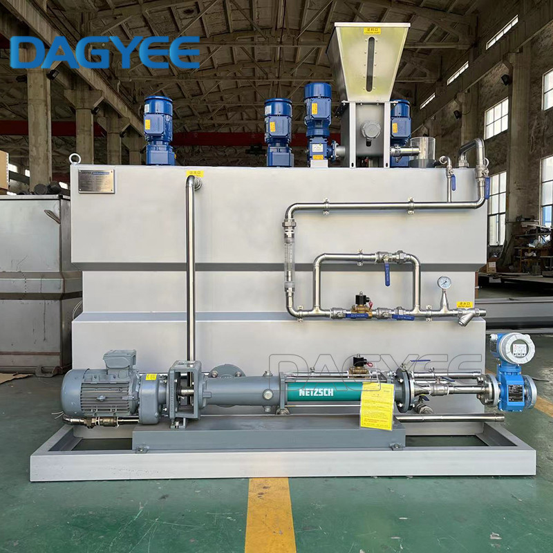 3 Series Automated Polymer Make Up And Dilution Flocculation Preparation Systems